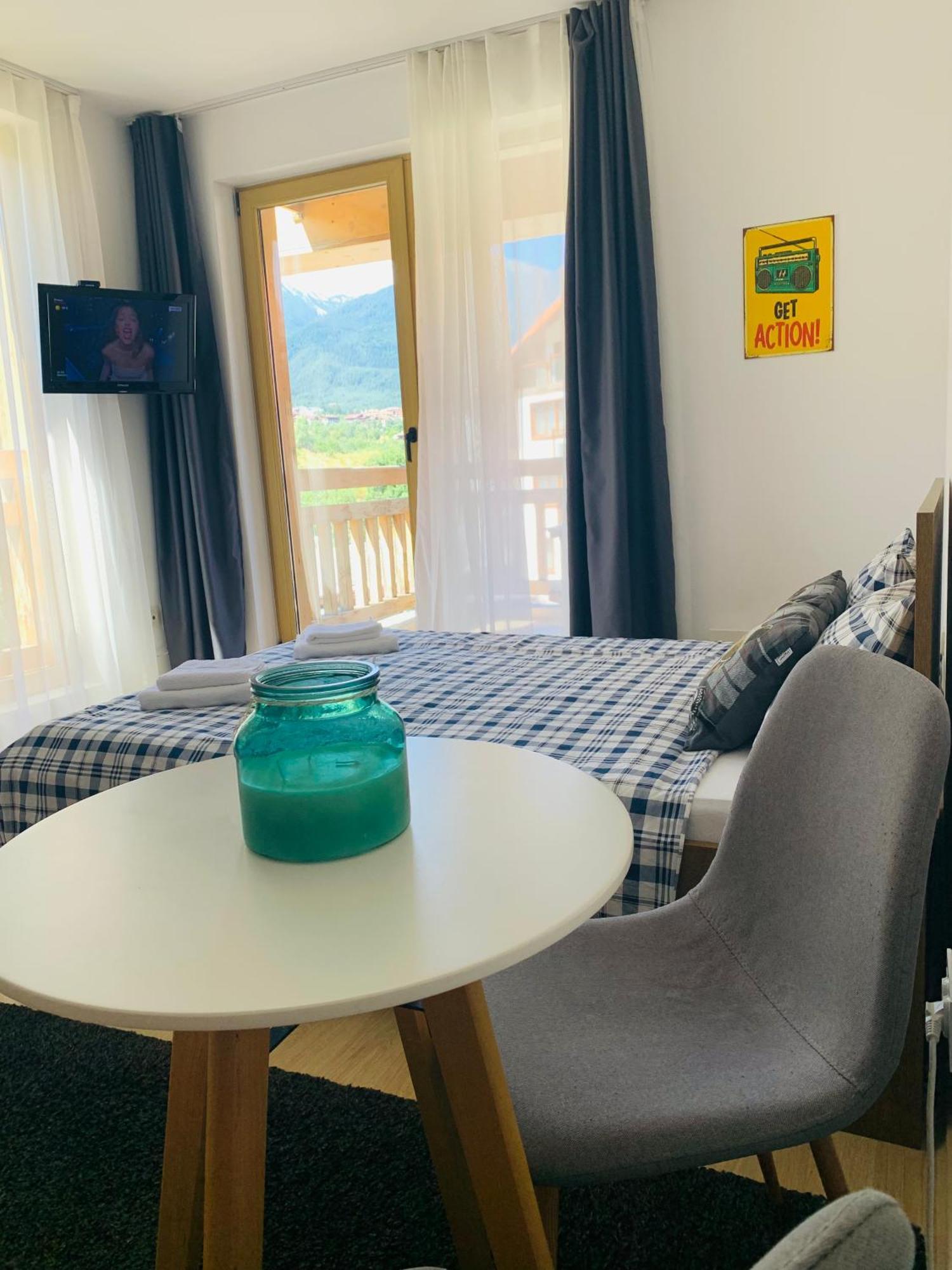 Studio Chalet 13, St John Park 班斯科 外观 照片